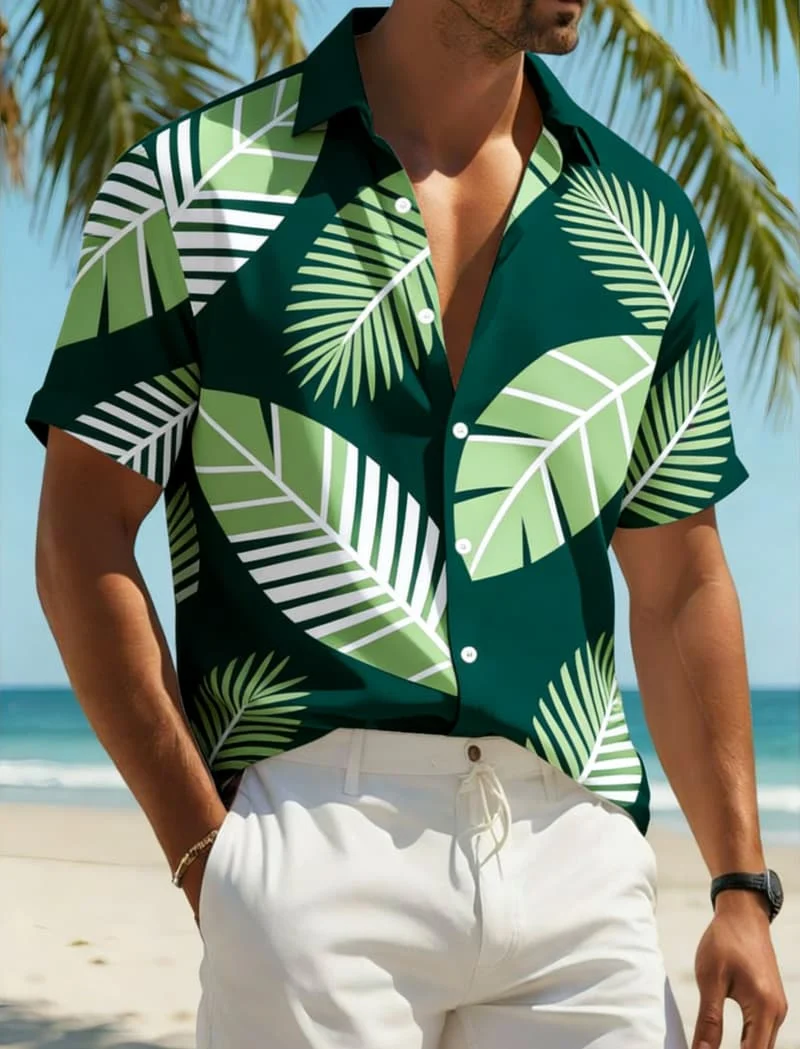 Men's Edgy Hawaiian Print Short Sleeve Shirt Summer Casual Fashion For Daily Wear Holiday Beach And Street Style Outfits
Men's Edgy Hawaiian Print Short Sleeve Shirt Summer Casual Fashion For Daily Wear Holiday Beach And Street Style Outfits