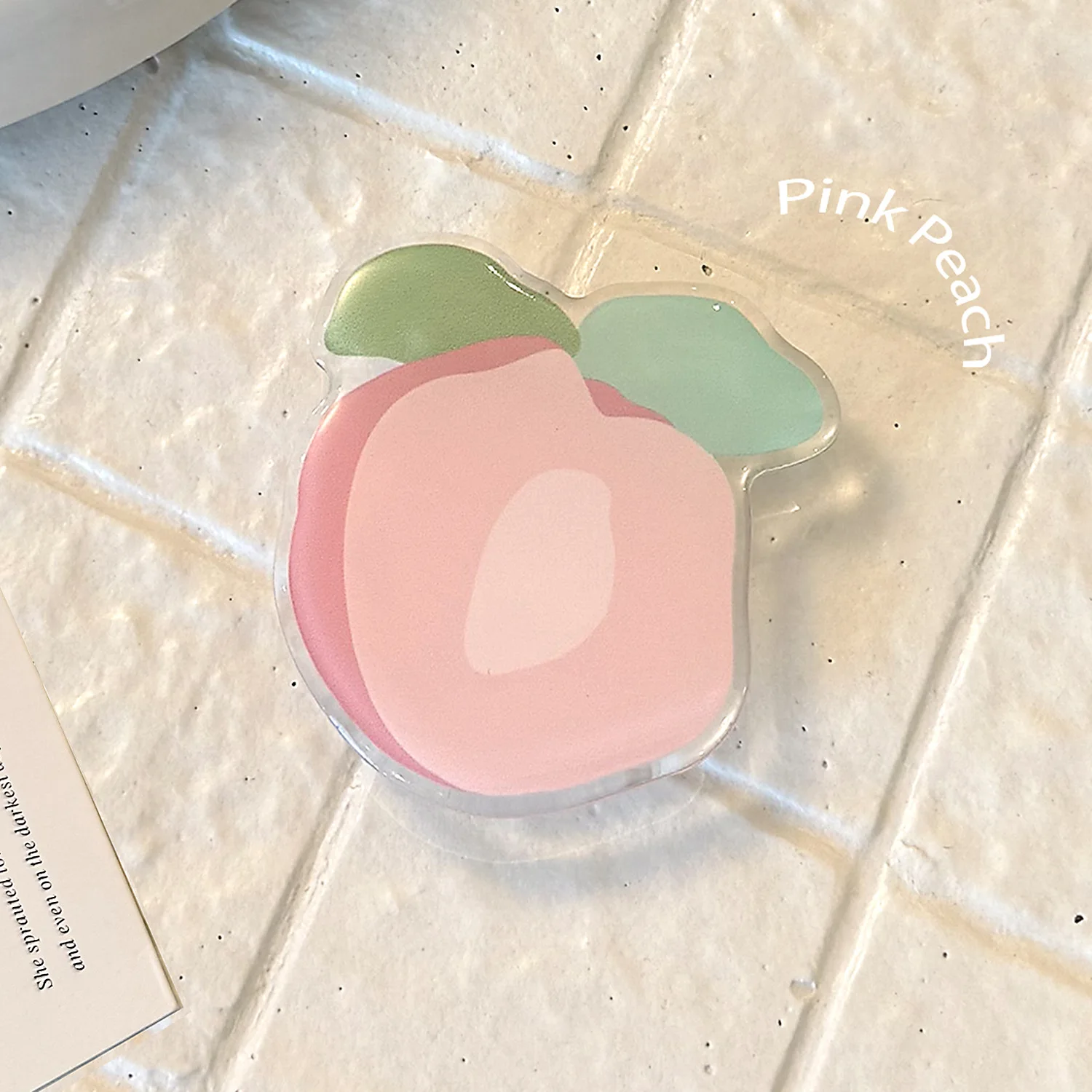 Маленький свежий персик, подходящий для креативной нишевой задней крышки, эластичная многофункциональная складная подставка для фруктов с клеем
Маленький свежий персик, подходящий для креативной нишевой задней крышки, эластичная многофункциональная складная подставка для фруктов с клеем