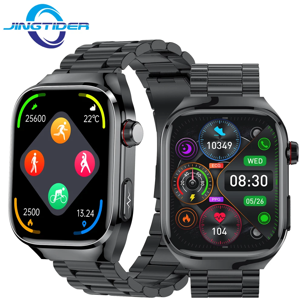 TK16 Pro 2.04" AMOLED Smart Watch Body Temperature Monitor ECG BT Calling Multi Sport Modes Fitness Tracker Men Women Smartwatch
TK16 Pro 2.04" AMOLED Smart Watch Body Temperature Monitor ECG BT Calling Multi Sport Modes Fitness Tracker Men Women Smartwatch