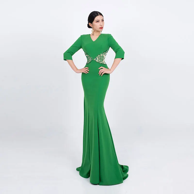 Evening Dress Custom Made Women New 2024 Handmade Beaded Annual Banquet Elegant Mermaid Dress Fish Tail Long Style FF22
Evening Dress Custom Made Women New 2024 Handmade Beaded Annual Banquet Elegant Mermaid Dress Fish Tail Long Style FF22