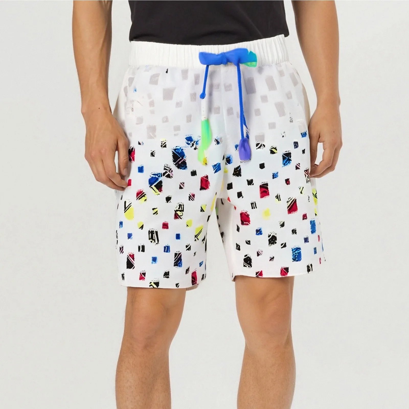 2025 Summer New Men's Fashion Elastic Waist Plaid Printed Shorts Male Loose Beach Short Pants Men Pockets Straight Shorts Male
2025 Summer New Men's Fashion Elastic Waist Plaid Printed Shorts Male Loose Beach Short Pants Men Pockets Straight Shorts Male
