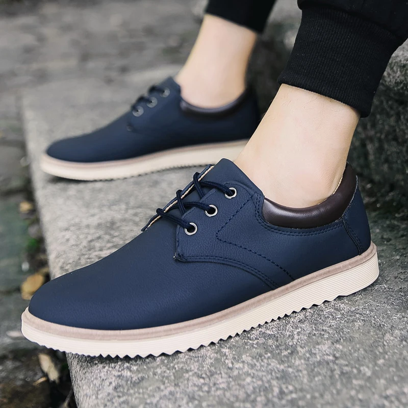 Men Trendy Sneaker Men Lace Up Oxfords Shoes Casual Shoes Men Leather Men Summer Brand Comfortable Flat Shoes Comfortable Cosy 
Men Trendy Sneaker Men Lace Up Oxfords Shoes Casual Shoes Men Leather Men Summer Brand Comfortable Flat Shoes Comfortable Cosy