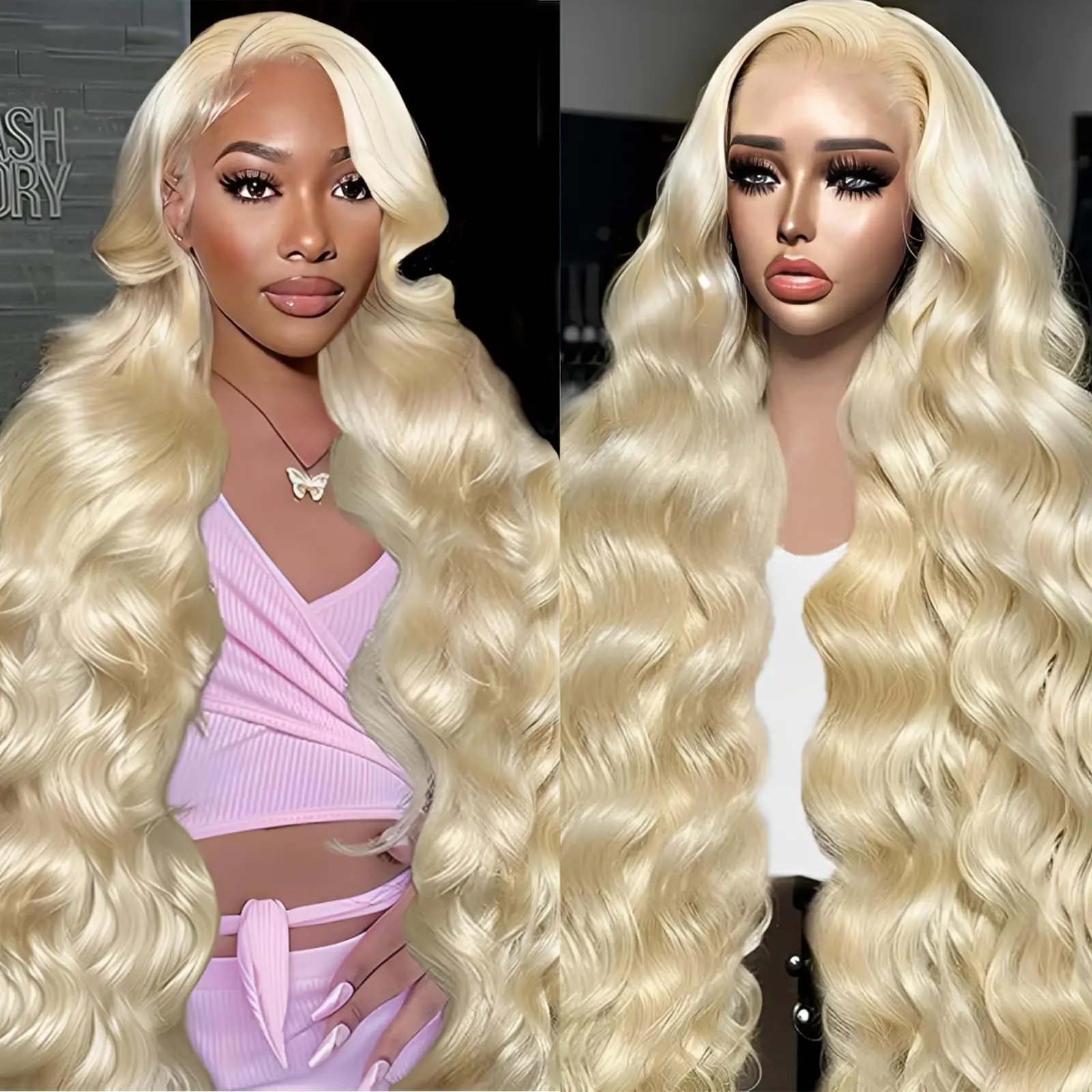 Body Wave Blonde HD Lace Wig 13x6 Human Hair 613 Lace Frontal Wig Brazilian Colored 13x4 Transparent Lace Front Wigs For Women
Body Wave Blonde HD Lace Wig 13x6 Human Hair 613 Lace Frontal Wig Brazilian Colored 13x4 Transparent Lace Front Wigs For Women