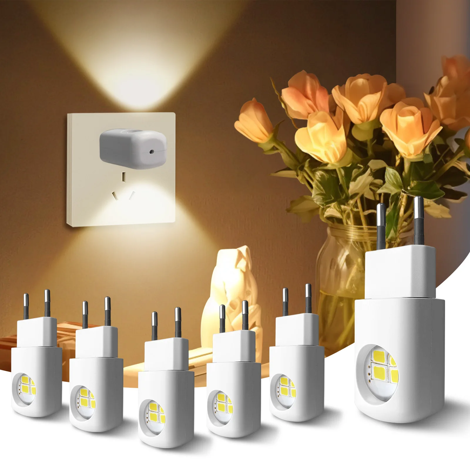 LED Night Light With Motion Sensor Light EU US Plug Socket Lamps Children Night Lights Wireless Wall Bedside Bedroom Night Lamp
LED Night Light With Motion Sensor Light EU US Plug Socket Lamps Children Night Lights Wireless Wall Bedside Bedroom Night Lamp