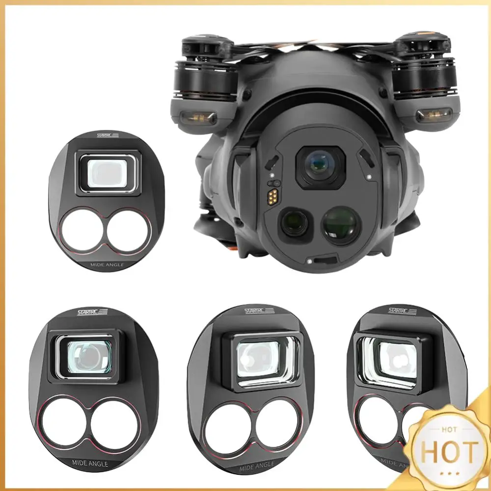 Wide Viewing Angle Lens HD Optical Glass Wide-Angle Lens 110 Degree Range for Mavic 4 Pro
Wide Viewing Angle Lens HD Optical Glass Wide-Angle Lens 110 Degree Range for Mavic 4 Pro