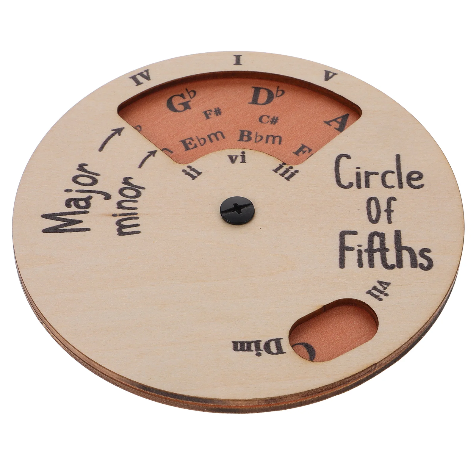Wooden Melody Tool Instrument Wheel Chord Circle of Fifths Musician for Instruments Musicians Other Products
Wooden Melody Tool Instrument Wheel Chord Circle of Fifths Musician for Instruments Musicians Other Products