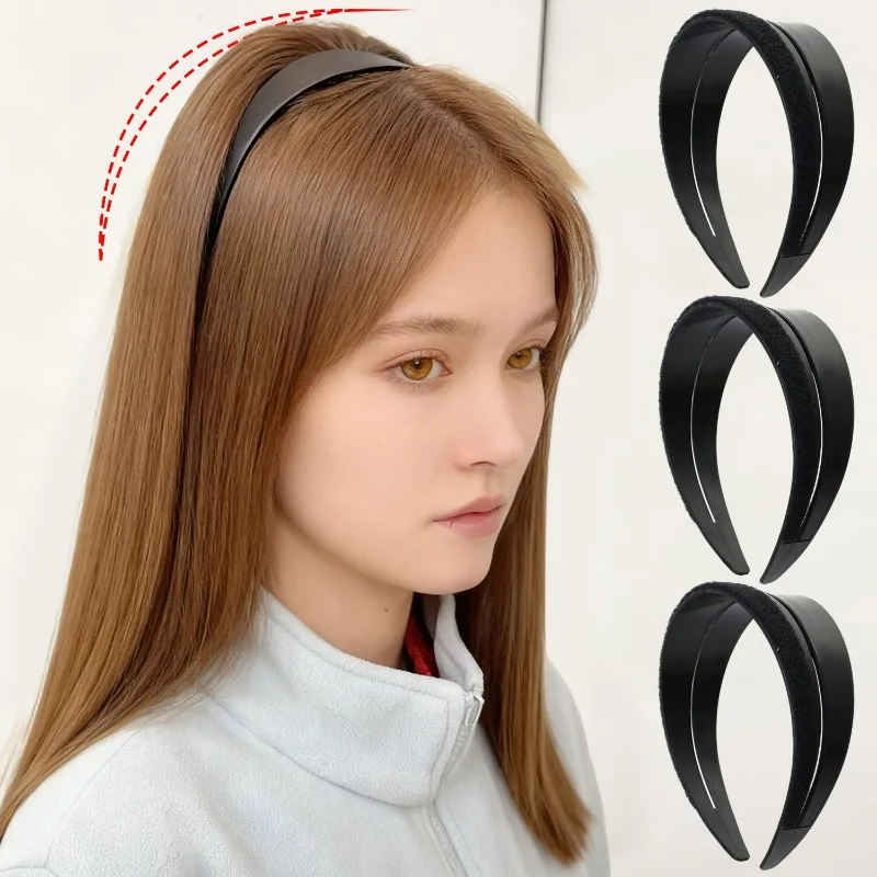 Fashion Fluffy Hair Hoop for Women Black Self-adhesive Hairband Bump-it Up Headband Girls Hair Style Fluffy Hair Clip Headwear
Fashion Fluffy Hair Hoop for Women Black Self-adhesive Hairband Bump-it Up Headband Girls Hair Style Fluffy Hair Clip Headwear