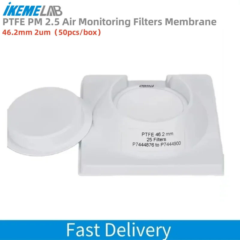 IKEME Laboratory Microporous Membrane PTFE PM 2.5 Air Monitoring Filters Membrane 46.2mm 2um Particle Sampling Monitoring Filter
IKEME Laboratory Microporous Membrane PTFE PM 2.5 Air Monitoring Filters Membrane 46.2mm 2um Particle Sampling Monitoring Filter