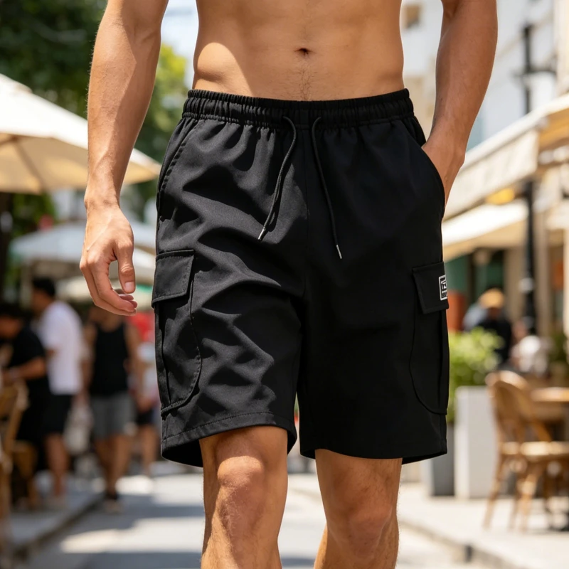 High Street Men's Thin Cargo Shorts Loose Drawstring Casual 5 Inch Work Shorts Multi-Pocket Fashion Versatile Sports Beach Pants
High Street Men's Thin Cargo Shorts Loose Drawstring Casual 5 Inch Work Shorts Multi-Pocket Fashion Versatile Sports Beach Pants