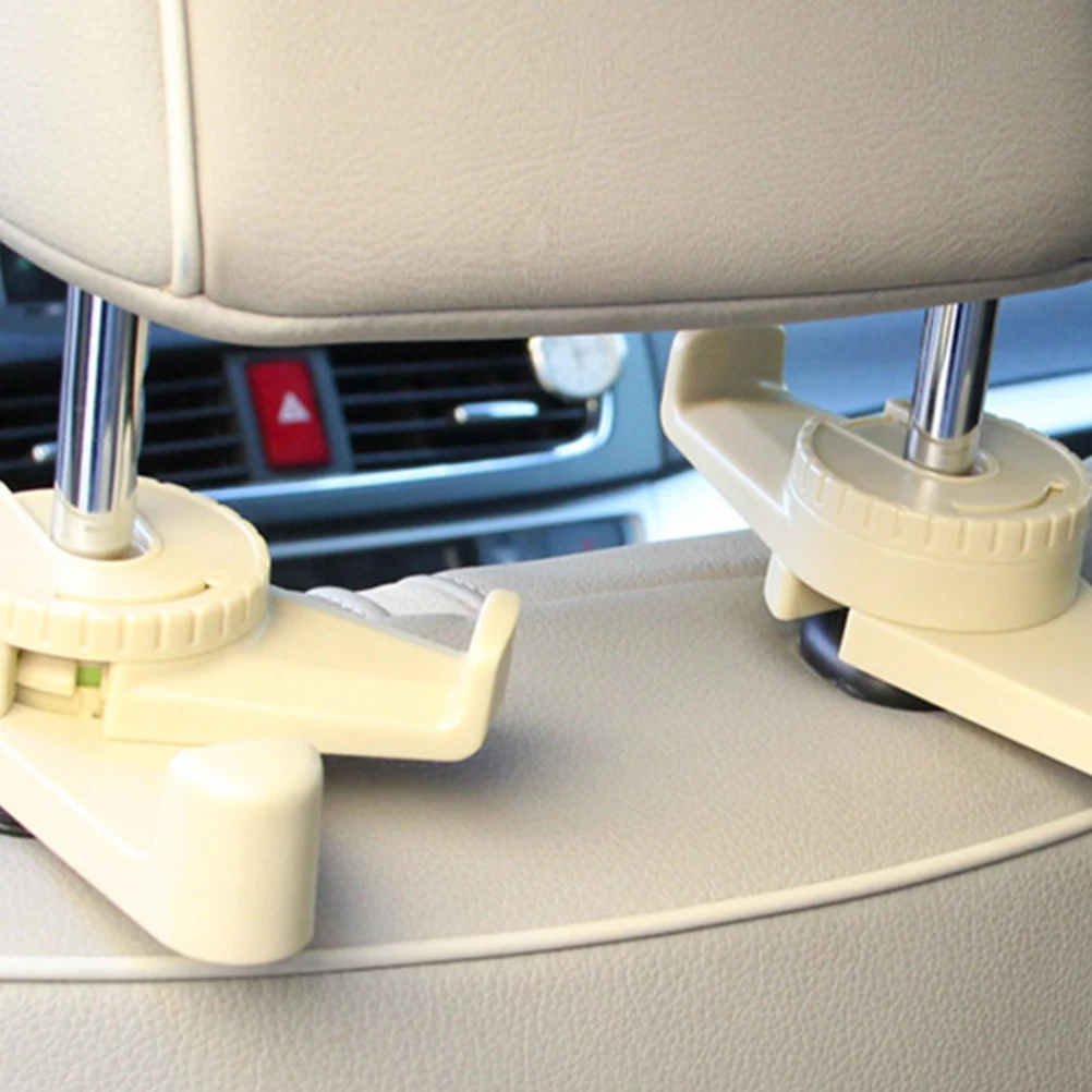 Double Head Hooks Car Seat Back Hook Sturdy Durable Storage Heavy Weight Bearing Universal Hidden Type Headrest Hook Vehicle
Double Head Hooks Car Seat Back Hook Sturdy Durable Storage Heavy Weight Bearing Universal Hidden Type Headrest Hook Vehicle