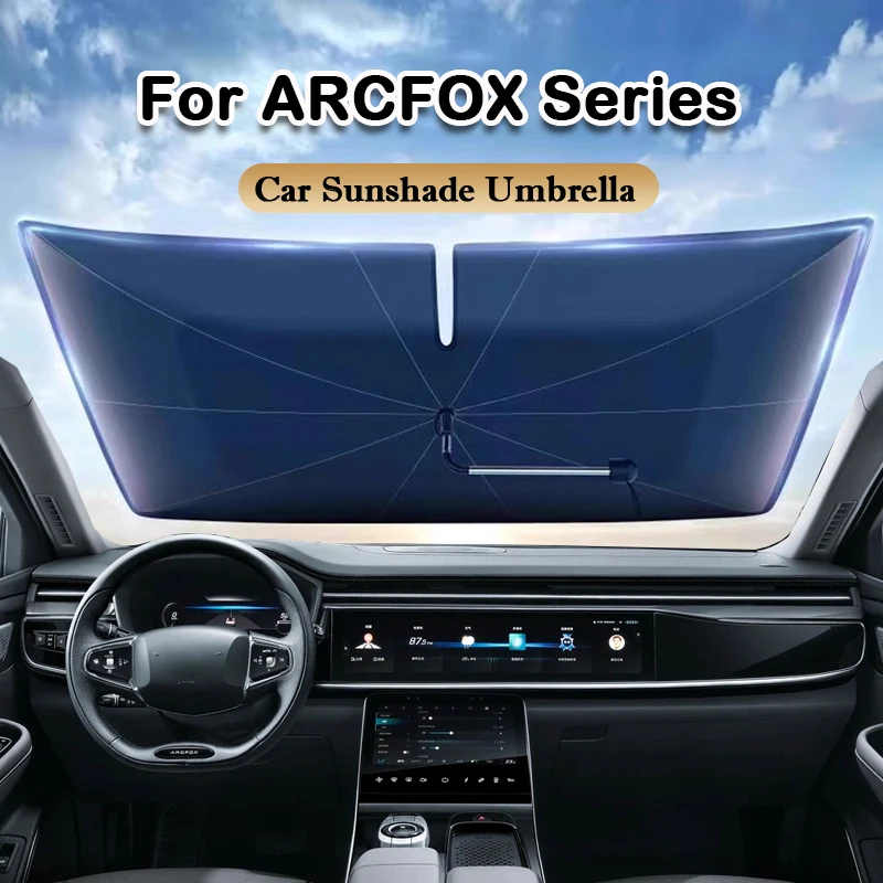For Arcfox Alpha T S Car Windshield Sunshades umbrella Foldable Front Window Sun Visor Blocks UV Refletive Protection Cover
For Arcfox Alpha T S Car Windshield Sunshades umbrella Foldable Front Window Sun Visor Blocks UV Refletive Protection Cover