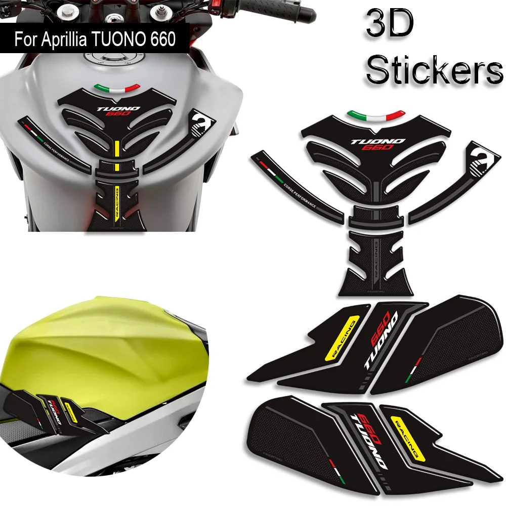 Motorcycle Tank Pad Stickers For ApriliaTUONO660 TUONO 660 Factory TankPad Gas Fuel Oil KitKnee Fender Decals Protector
Motorcycle Tank Pad Stickers For ApriliaTUONO660 TUONO 660 Factory TankPad Gas Fuel Oil KitKnee Fender Decals Protector