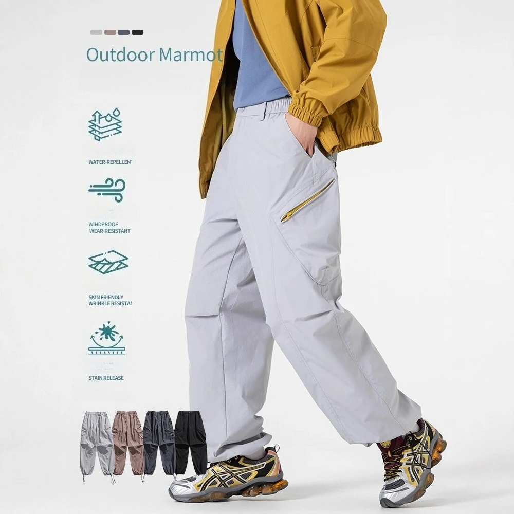 Unisex Outdoor Mountaineering Pants: Lightweight, Water-Resistant Hiking Trousers with Functional Cargo Pockets
Unisex Outdoor Mountaineering Pants: Lightweight, Water-Resistant Hiking Trousers with Functional Cargo Pockets