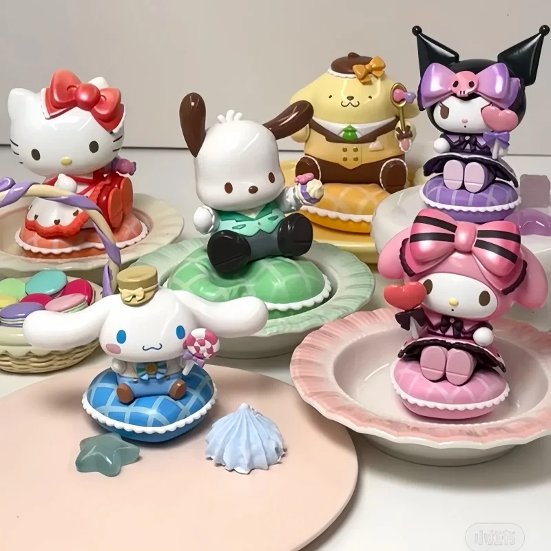 В наличии Sanrio Sweetheart Candy Series слепая коробка милый настольный орнамент Kuromi My Melody Hello Kitty Pom Pom Purin Kawaii Doll
В наличии Sanrio Sweetheart Candy Series слепая коробка милый настольный орнамент Kuromi My Melody Hello Kitty Pom Pom Purin Kawaii Doll