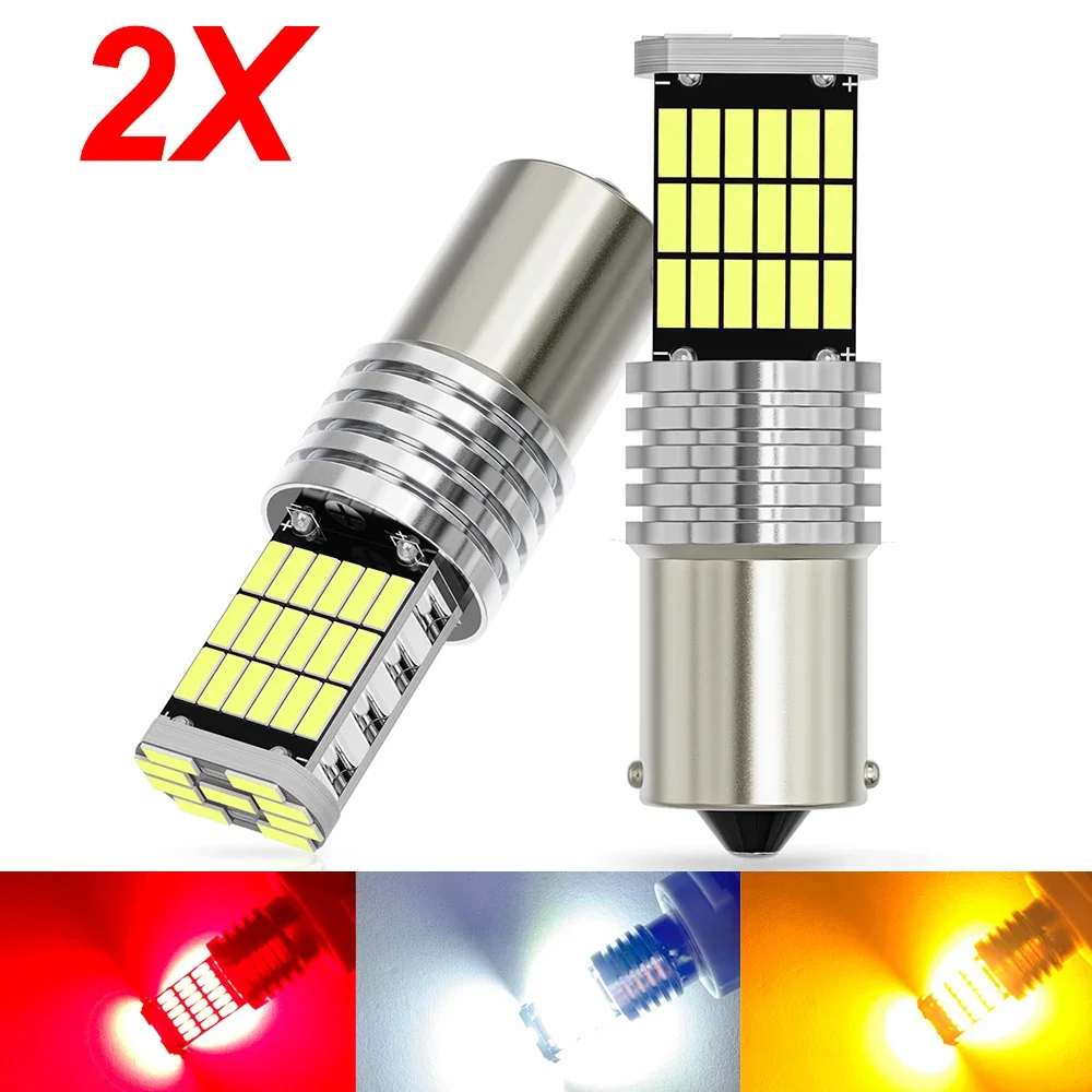 2PCS P21W BA15S 1156 P21/5W 1157 BAY15D PY21W BAU15S LED Bulb Turn Signal Lights 12V 45-4014SMD Car Reverse Parking Backup Lamps
2PCS P21W BA15S 1156 P21/5W 1157 BAY15D PY21W BAU15S LED Bulb Turn Signal Lights 12V 45-4014SMD Car Reverse Parking Backup Lamps