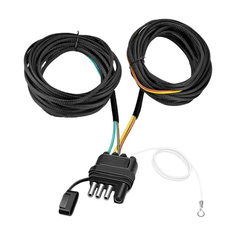 4 Pin 5 Wire Trailer Wiring Harness 26FT Wiring Harness 5 Wire Wiring Connector Flat Trailer Connector Rewiring Copper Wiring
4 Pin 5 Wire Trailer Wiring Harness 26FT Wiring Harness 5 Wire Wiring Connector Flat Trailer Connector Rewiring Copper Wiring