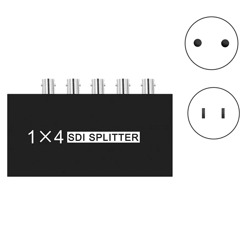 Digital SDI Splitter 1X4 Multimedia Splitter SDI Extender Adapter With 1080P TV Video For Projectors, Monitor-US Plug Durable
Digital SDI Splitter 1X4 Multimedia Splitter SDI Extender Adapter With 1080P TV Video For Projectors, Monitor-US Plug Durable