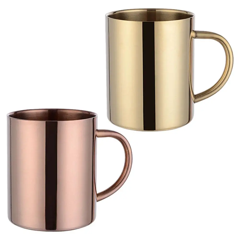 2Pcs Stainless Steel Mug Set 400ml Copper Plated Double Wall Insulated Coffee Cup Office Camping Home Gifts Metal Water Mug
2Pcs Stainless Steel Mug Set 400ml Copper Plated Double Wall Insulated Coffee Cup Office Camping Home Gifts Metal Water Mug