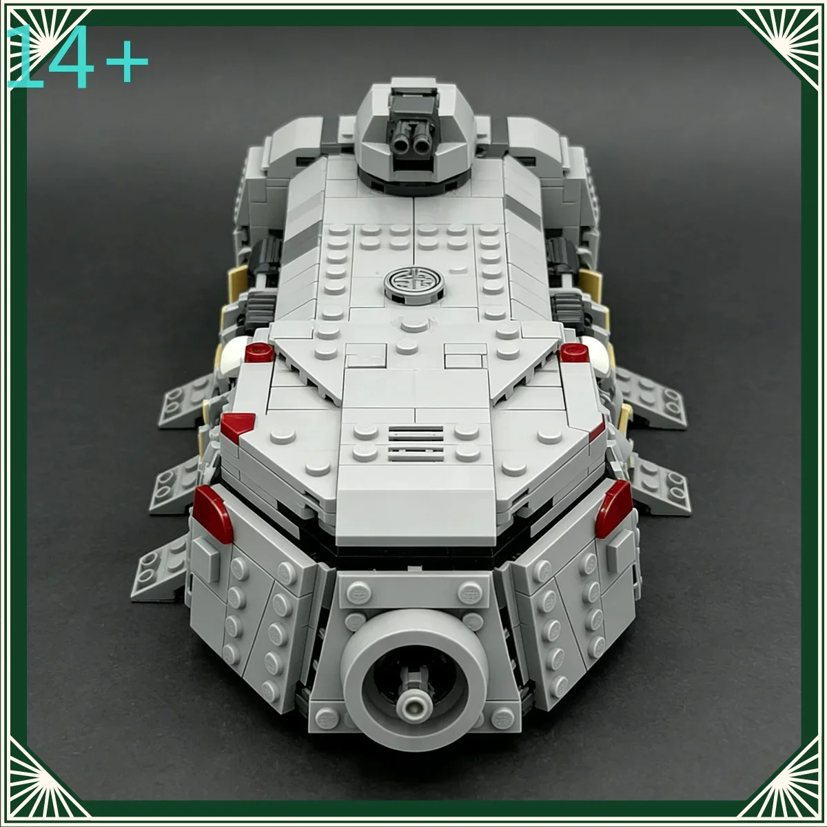 Moc lnright Store K79-S80 Imperial Troop Transport (ITT) from Rebels Building blocks 75375 Alternate Model Series toys 726pcs
Moc lnright Store K79-S80 Imperial Troop Transport (ITT) from Rebels Building blocks 75375 Alternate Model Series toys 726pcs