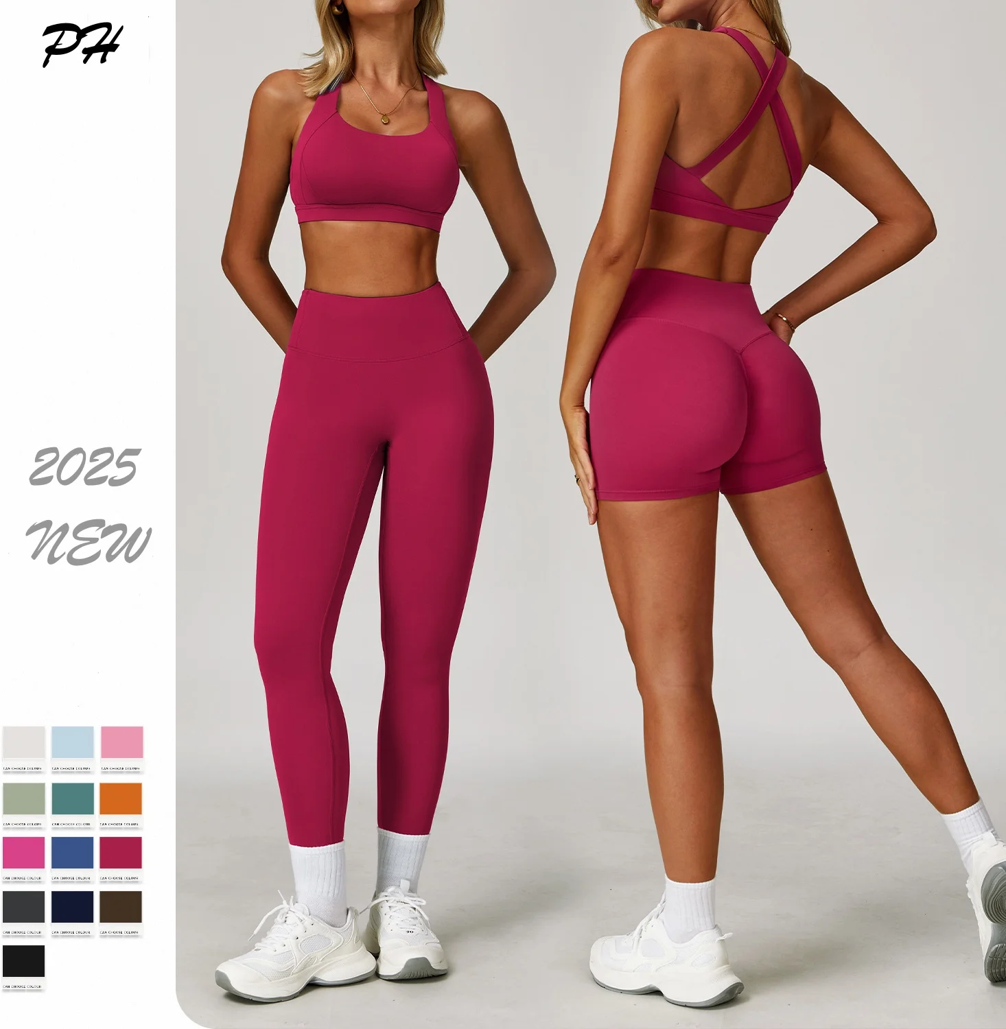 2Pcs Yoga Sets Nude Workout Clothes Women's Tracksuit Sportswear Gym Clothing High Waist Tight Sports Pants Cross Back Bras Suit
2Pcs Yoga Sets Nude Workout Clothes Women's Tracksuit Sportswear Gym Clothing High Waist Tight Sports Pants Cross Back Bras Suit