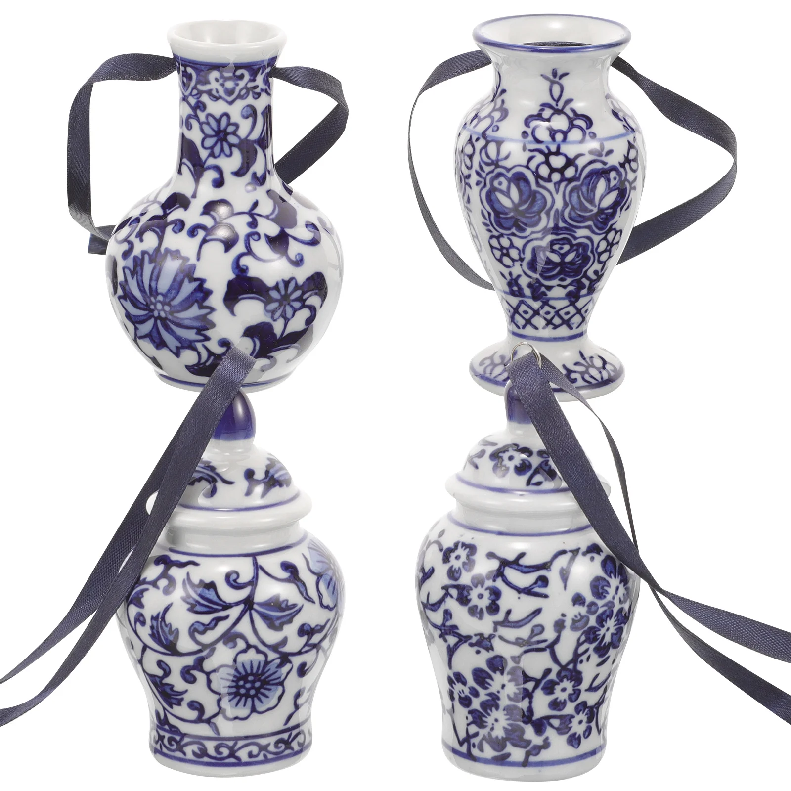 4Pcs Ceramic Jar Pendants Hanging Ornaments for Home Car Office Festival Decoration Ceramic Crafts Jar Ornaments
4Pcs Ceramic Jar Pendants Hanging Ornaments for Home Car Office Festival Decoration Ceramic Crafts Jar Ornaments