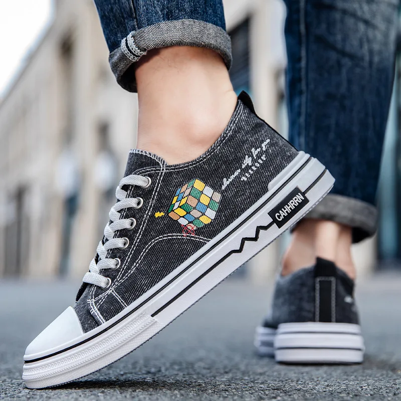 New Spring/ Autumn Men's Canvas Shoes breathable non-slip Student Casual Sports Shoes work single shoe
New Spring/ Autumn Men's Canvas Shoes breathable non-slip Student Casual Sports Shoes work single shoe