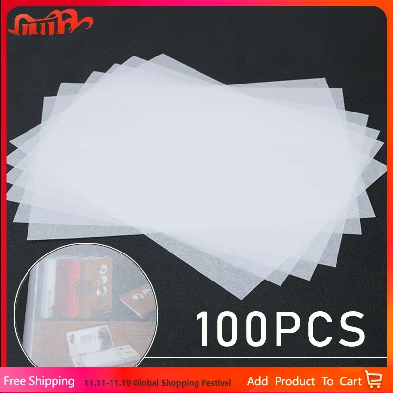 100pcs A4 Translucent Tracing Copy Paper For Art Drawing Calligraphy Painting High Quality Material Tracing Paper Card Making
100pcs A4 Translucent Tracing Copy Paper For Art Drawing Calligraphy Painting High Quality Material Tracing Paper Card Making