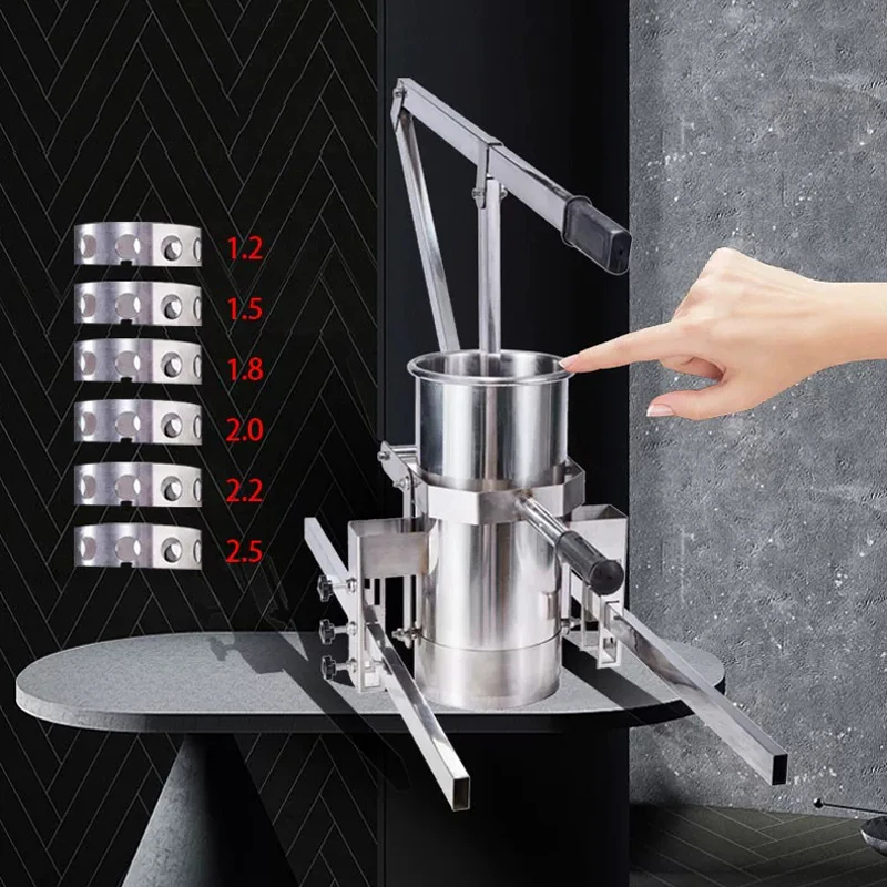 Small Household Manual Meatball Maker, Extrusion-Type Beef Meatball Mold, Stainless Steel Manual Fish Meatball Filling and Formi
Small Household Manual Meatball Maker, Extrusion-Type Beef Meatball Mold, Stainless Steel Manual Fish Meatball Filling and Formi