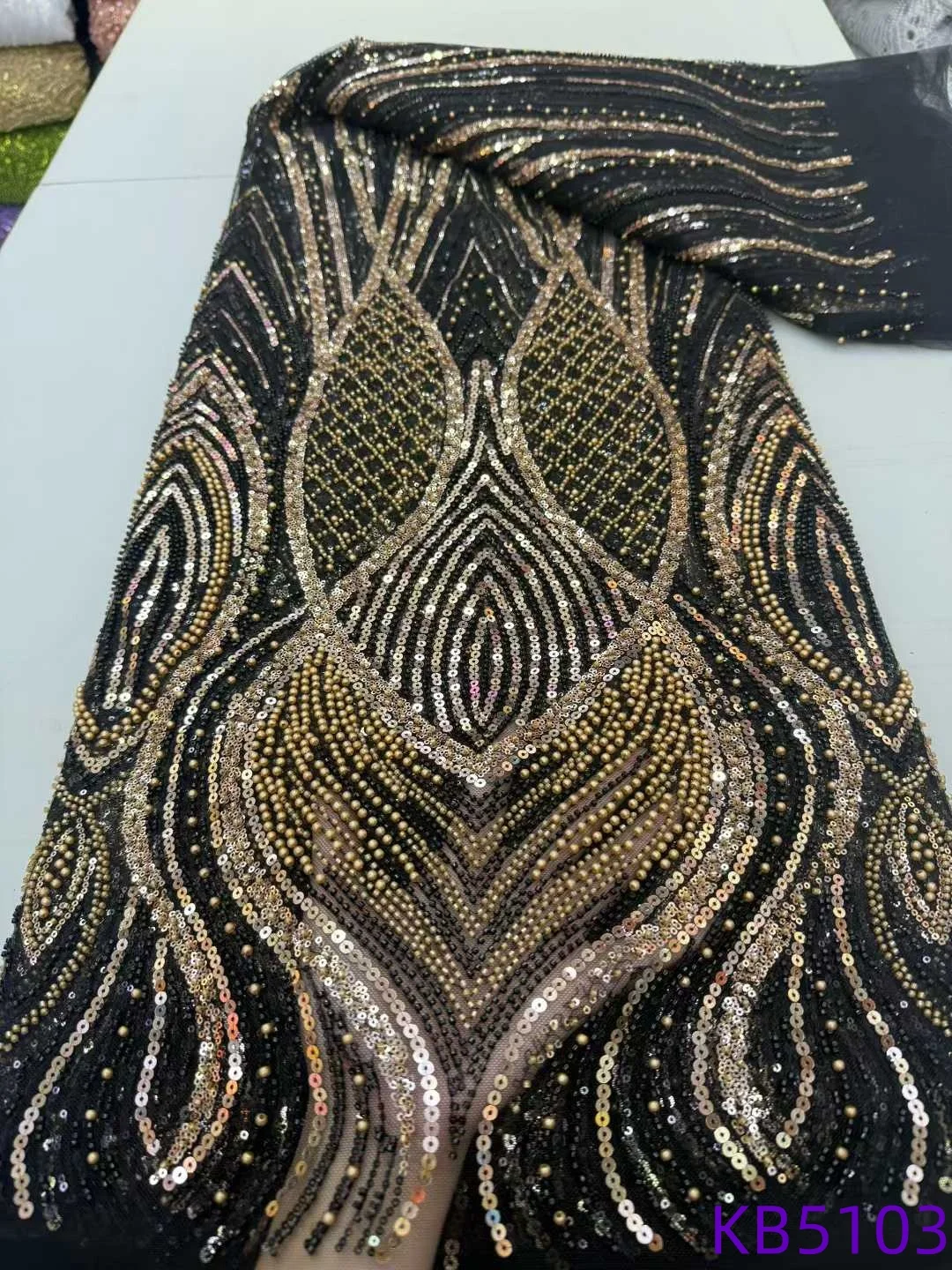2025 New Red Beads Tulle Lace Fabrics African Lace Fabrics High Quality Sequins French Mesh Lace Gold Beaded For Sewing KB5103
2025 New Red Beads Tulle Lace Fabrics African Lace Fabrics High Quality Sequins French Mesh Lace Gold Beaded For Sewing KB5103