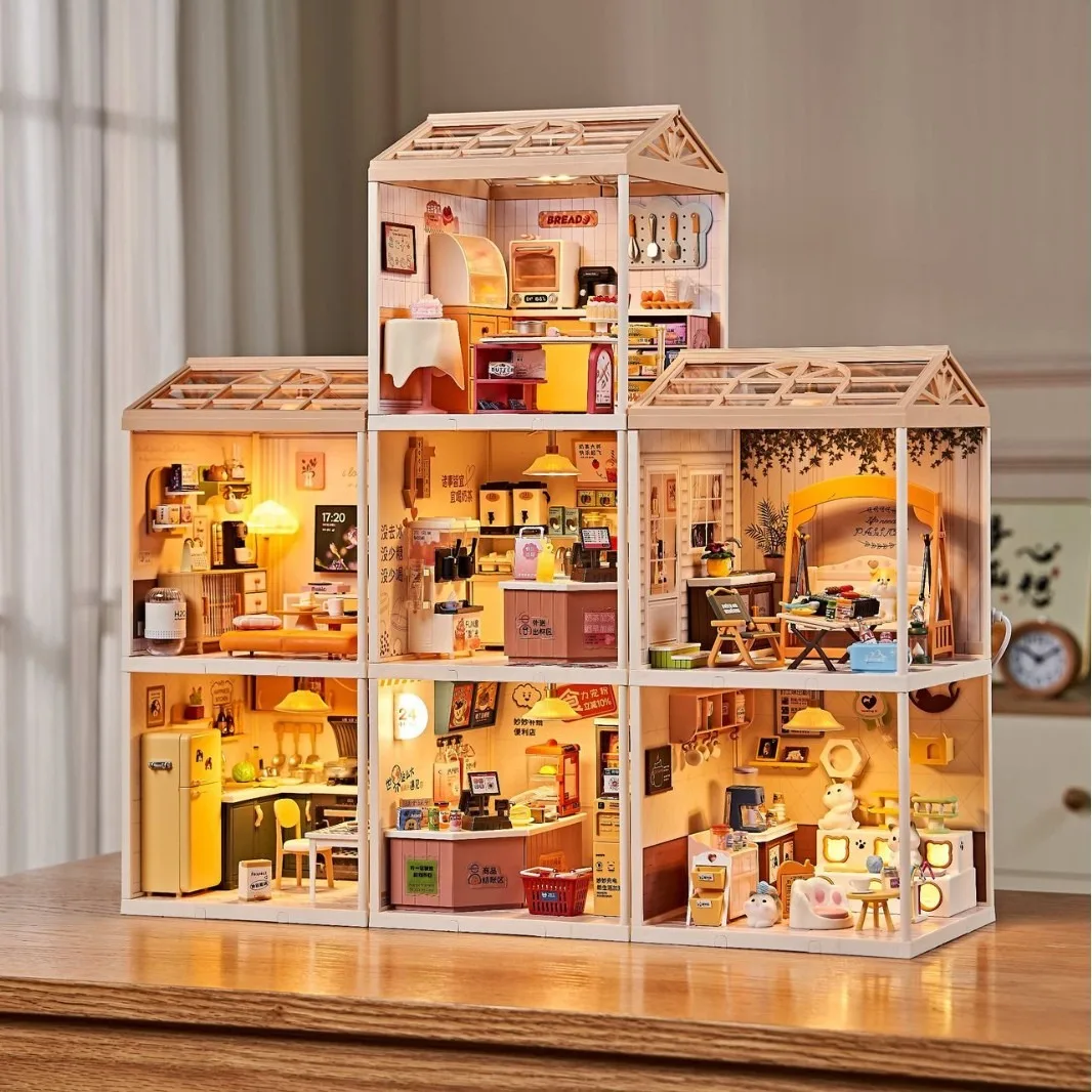 New Miniature Model House Diy House Simulation Dimension Model Puzzle Handmade Assembly Building Blocks Buy One Free One Free
New Miniature Model House Diy House Simulation Dimension Model Puzzle Handmade Assembly Building Blocks Buy One Free One Free