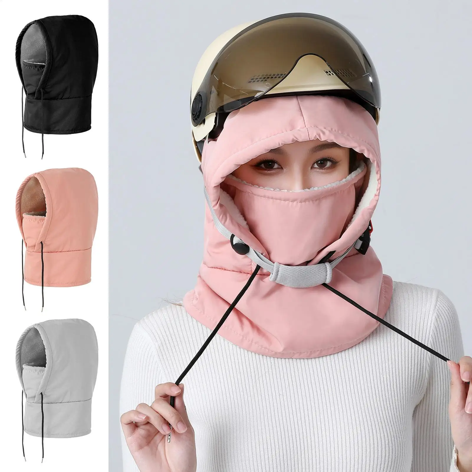 Ski Hood Windproof Neck Warmer Winter Adjustable Skiing Hooded Hat For Runners Cyclists Women Motorcycle Cycling Commuting Snow
Ski Hood Windproof Neck Warmer Winter Adjustable Skiing Hooded Hat For Runners Cyclists Women Motorcycle Cycling Commuting Snow