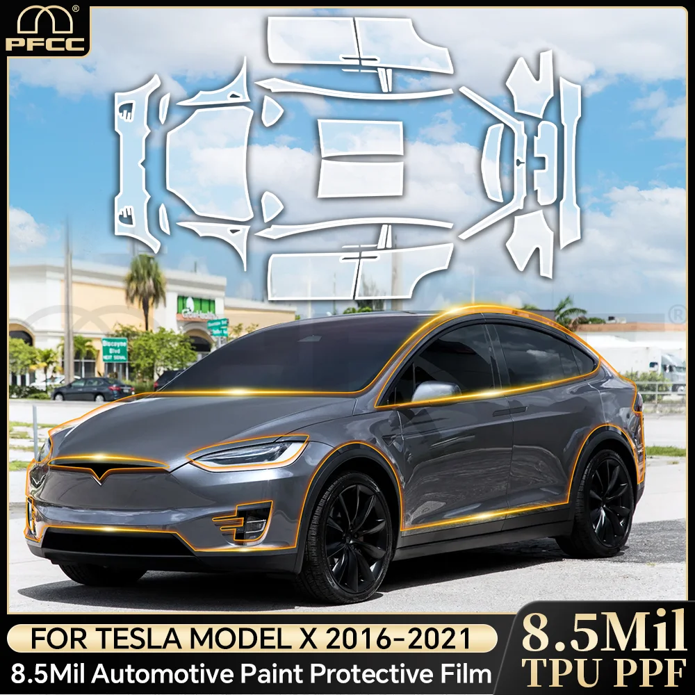 Предварительно вырезанная защитная пленка для Tesla Model X 2016-2021, автомобильный прозрачный комплект, наклейка PPF, ТПУ, прозрачные аксессуары для кузова, Стайлинг
Предварительно вырезанная защитная пленка для Tesla Model X 2016-2021, автомобильный прозрачный комплект, наклейка PPF, ТПУ, прозрачные аксессуары для кузова, Стайлинг