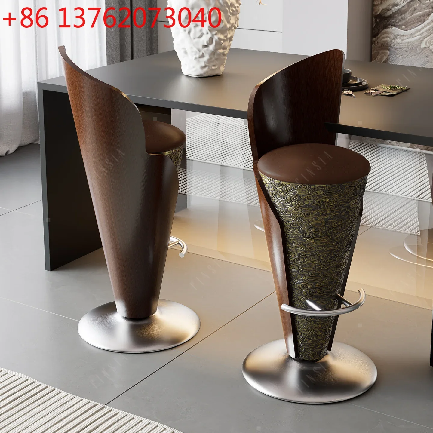 2026 restaurant bar front desk chair retro light luxury high stool
2026 restaurant bar front desk chair retro light luxury high stool