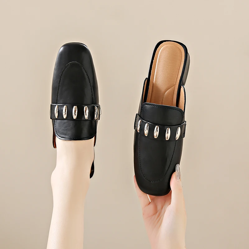 Women Slippers Casual Female Shoes Cover Toe Low Heels Slides Square heel Luxury 2024 Block Rome Rubber Fabric Fashion Hoof Heel
Women Slippers Casual Female Shoes Cover Toe Low Heels Slides Square heel Luxury 2024 Block Rome Rubber Fabric Fashion Hoof Heel
