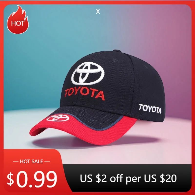 Для Toyota 2026, бейсболки с вышивкой, весенне-осенние уличные регулируемые шапки, солнцезащитная шляпа для Toyota Corolla
Для Toyota 2026, бейсболки с вышивкой, весенне-осенние уличные регулируемые шапки, солнцезащитная шляпа для Toyota Corolla