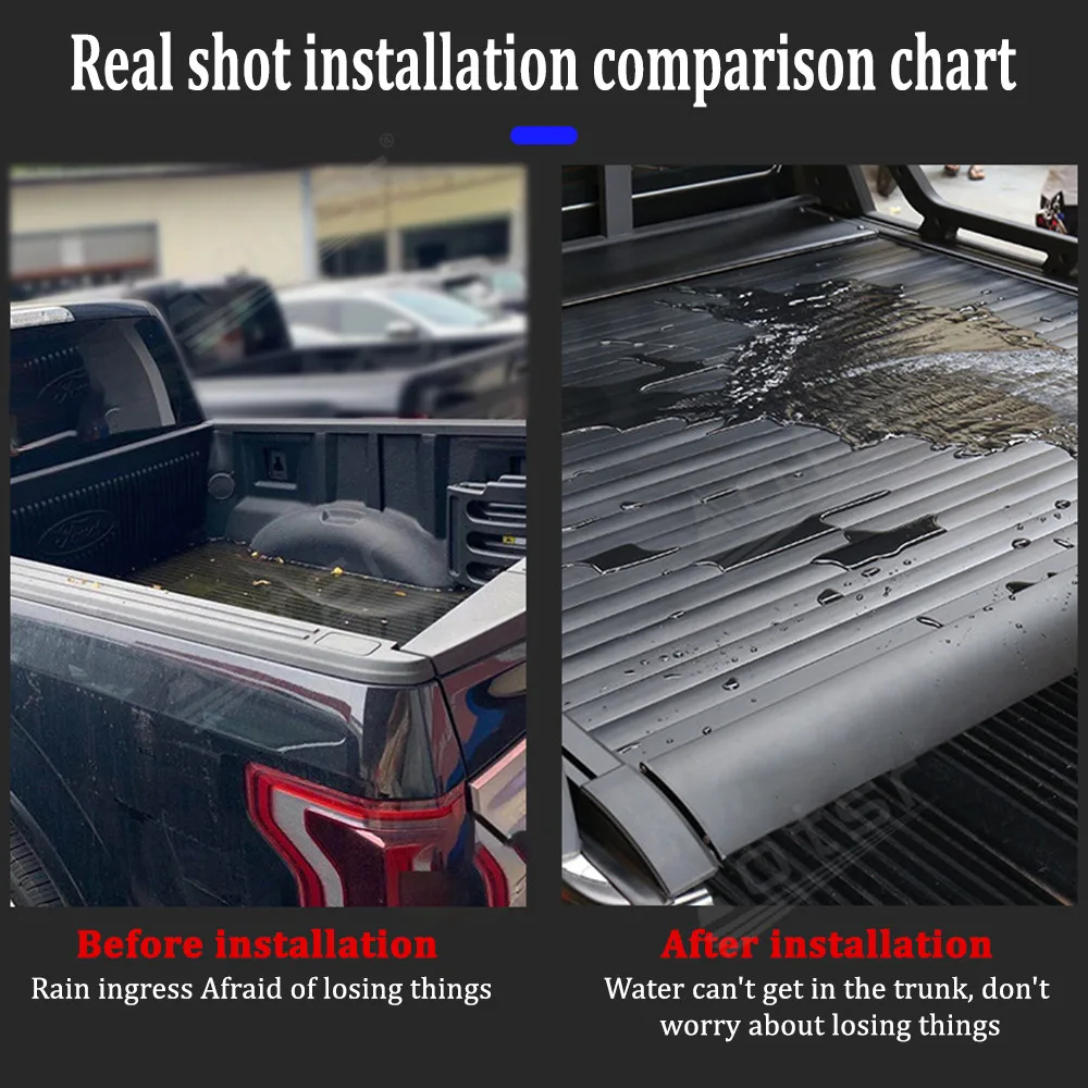 For Ford F150 For Isuzu D-MAX For GWM Electric Auto Roller Shutter Lid Pickup Truck Tonneau Cover Roller Lid Trunk Lid
For Ford F150 For Isuzu D-MAX For GWM Electric Auto Roller Shutter Lid Pickup Truck Tonneau Cover Roller Lid Trunk Lid