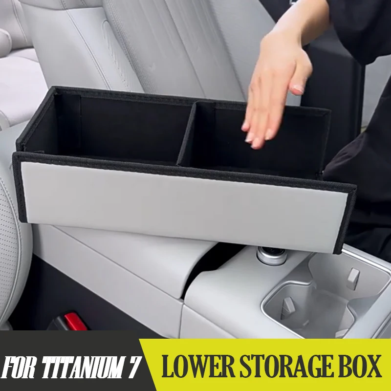 Lower Center Console Elevated Storage Box for BYD Leopard 7 Titanium 7 Elevated Lower Layer Interior Modification Accessory
Lower Center Console Elevated Storage Box for BYD Leopard 7 Titanium 7 Elevated Lower Layer Interior Modification Accessory
