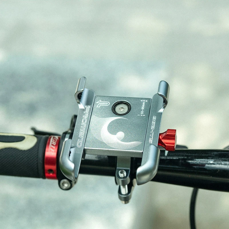 Professional Bike Phone Holder Adjustable Clip Silicone Aluminum Alloy Anti-scratch Silicone Pads Provide Perfect Viewing Angle
Professional Bike Phone Holder Adjustable Clip Silicone Aluminum Alloy Anti-scratch Silicone Pads Provide Perfect Viewing Angle