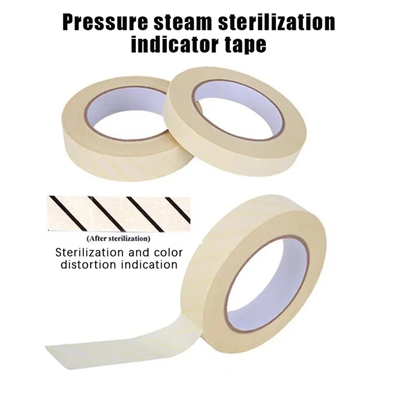 1Roll Dental Sterilization Indicator Tape Autoclave Sterilizer Material 12/19MM Dentistry Cleaning Oral Care Supplies Material
1Roll Dental Sterilization Indicator Tape Autoclave Sterilizer Material 12/19MM Dentistry Cleaning Oral Care Supplies Material