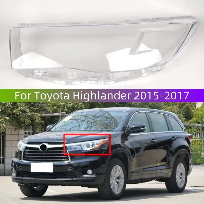 Для Toyota Highlander 2015 2016 2017, автомобильные аксессуары, крышка освещения, замена оригинального объектива
Для Toyota Highlander 2015 2016 2017, автомобильные аксессуары, крышка освещения, замена оригинального объектива