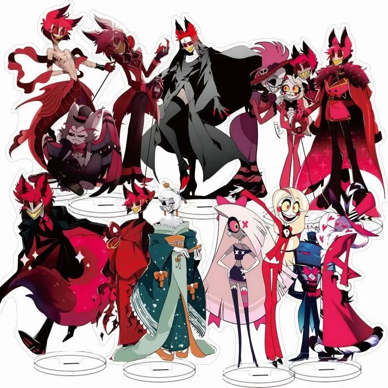 Collection Acrylic Stand Hazbin Hotel Cartoon Anime Vaggie Charlotte Morningstar Desktop Ornaments Decorate Model Birthday Gifts
Collection Acrylic Stand Hazbin Hotel Cartoon Anime Vaggie Charlotte Morningstar Desktop Ornaments Decorate Model Birthday Gifts