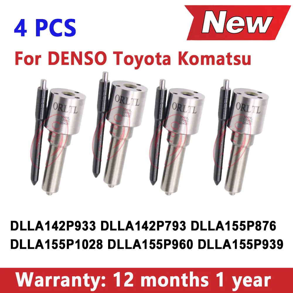 4 PCS DLLA155P876 DLLA155P1028 DLLA155P960 DLLA155P939 DLLA142P933 DLLA142P793 For DENSO Toyota Komatsu Diesel Injector Nozzle
4 PCS DLLA155P876 DLLA155P1028 DLLA155P960 DLLA155P939 DLLA142P933 DLLA142P793 For DENSO Toyota Komatsu Diesel Injector Nozzle