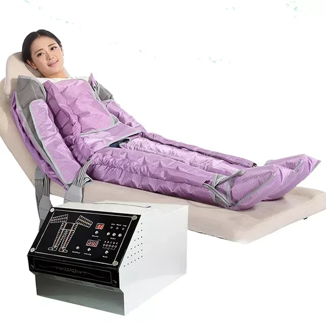 Dispositif de pression d'air de massage presoterapia, 44 airbags, pressothérapie Linge, machine de drainage lymphatique, haut
Dispositif de pression d'air de massage presoterapia, 44 airbags, pressothérapie Linge, machine de drainage lymphatique, haut