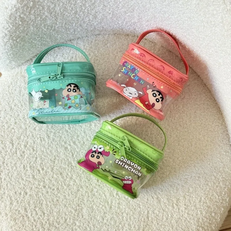 Crayon Shin-chan Makeup Bag Waterproof Storage Wash Up Portable Bucket Bag New Fashion Exquisite Personality Mini Bag
Crayon Shin-chan Makeup Bag Waterproof Storage Wash Up Portable Bucket Bag New Fashion Exquisite Personality Mini Bag