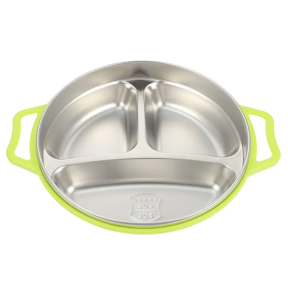Stainless Steel Divided Dinner Plate Kids Plates Sectioned Tray Compartment Food Plate Baby Child Safe Oven Dishwasher
Stainless Steel Divided Dinner Plate Kids Plates Sectioned Tray Compartment Food Plate Baby Child Safe Oven Dishwasher