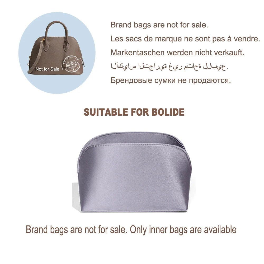 High Quality Acetate Silk Inner Bag Organizer for Hermes Bolide Bag Storage Insert Inner Bag Support
High Quality Acetate Silk Inner Bag Organizer for Hermes Bolide Bag Storage Insert Inner Bag Support