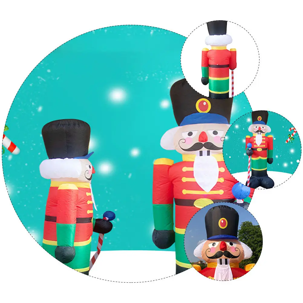 1Set Inflatable Santa Claus Huge Bright LED Glowing Christmas Outdoor Decoration Weatherproof Polyester Xmas Yard Decor
1Set Inflatable Santa Claus Huge Bright LED Glowing Christmas Outdoor Decoration Weatherproof Polyester Xmas Yard Decor