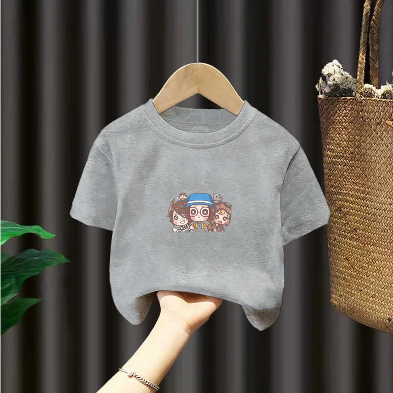 Fashion Hot Short Sleeve Children's T-Shirt Children's Cartoon Anime Popular Digital Printing Loose
Fashion Hot Short Sleeve Children's T-Shirt Children's Cartoon Anime Popular Digital Printing Loose