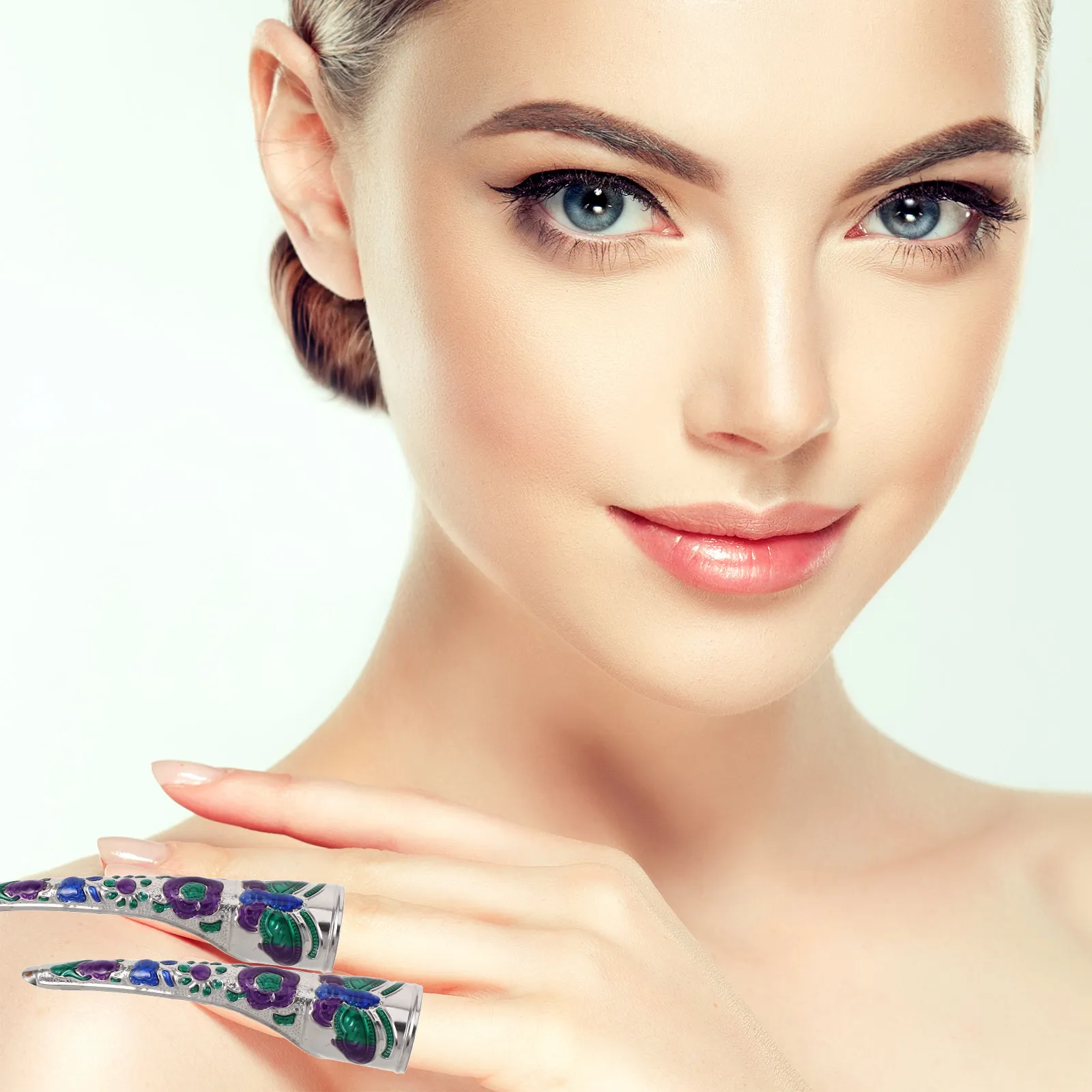 2 шт. накладных ногтей: эстетичные длинные типсы-гробики для косплея, фестивалей, маникюра, наращивания, с клеем
2 шт. накладных ногтей: эстетичные длинные типсы-гробики для косплея, фестивалей, маникюра, наращивания, с клеем