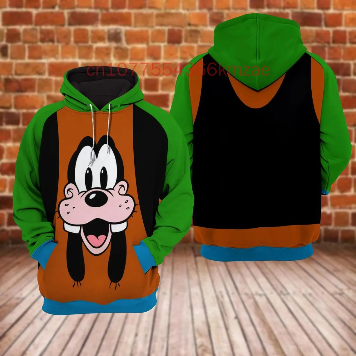 Толстовка с капюшоном Disney Goofy, пальто с 3d принтом, модная повседневная толстовка в стиле Харадзюку для мужчин, женщин и детей
Толстовка с капюшоном Disney Goofy, пальто с 3d принтом, модная повседневная толстовка в стиле Харадзюку для мужчин, женщин и детей